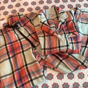 Victoria’s Secret plaid pajamas set